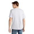 Grey - Back - Umbro Mens Team T-Shirt