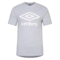 Grey - Front - Umbro Mens Team T-Shirt