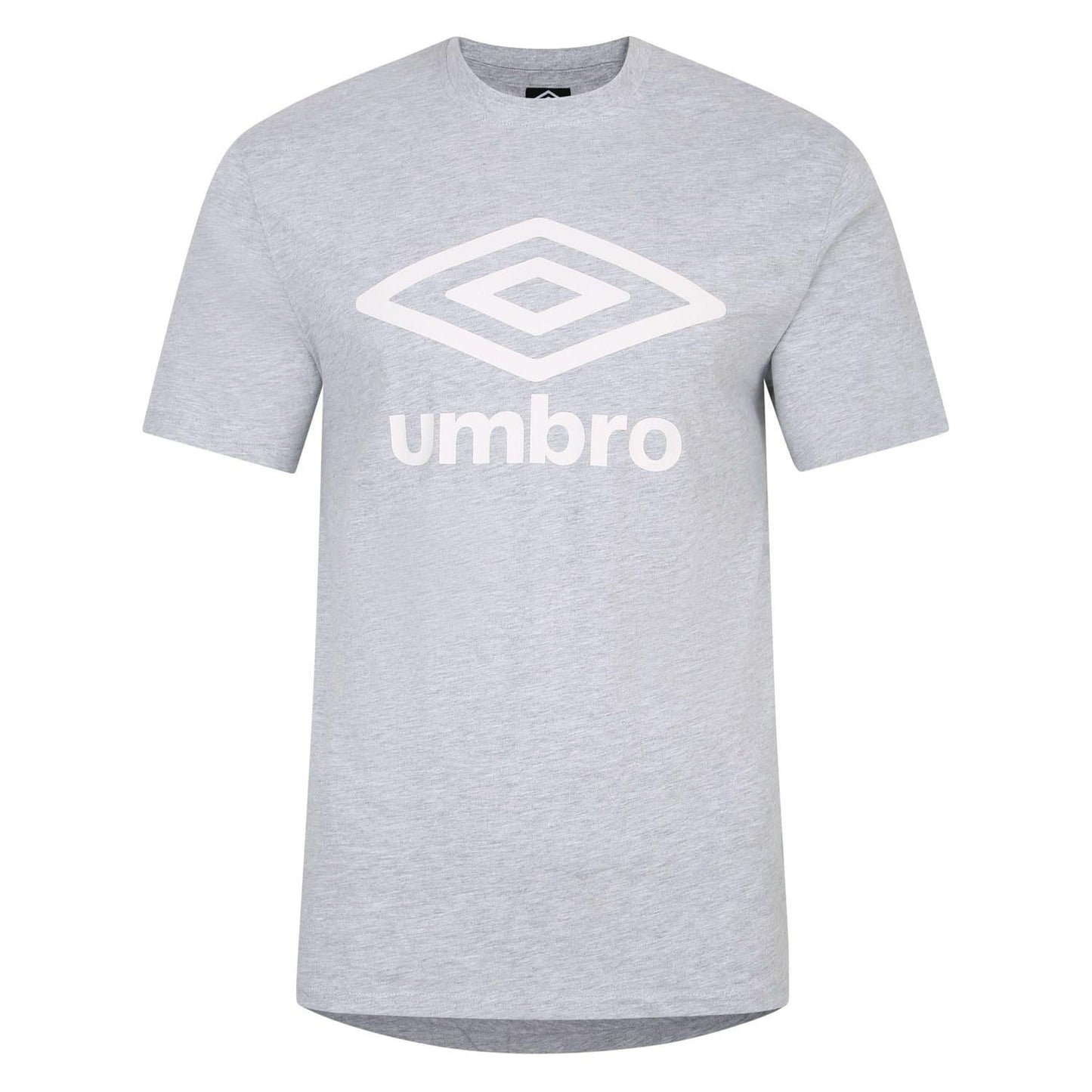 Grey - Front - Umbro Mens Team T-Shirt