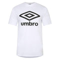 White - Front - Umbro Mens Team T-Shirt