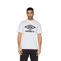 White - Lifestyle - Umbro Mens Team T-Shirt