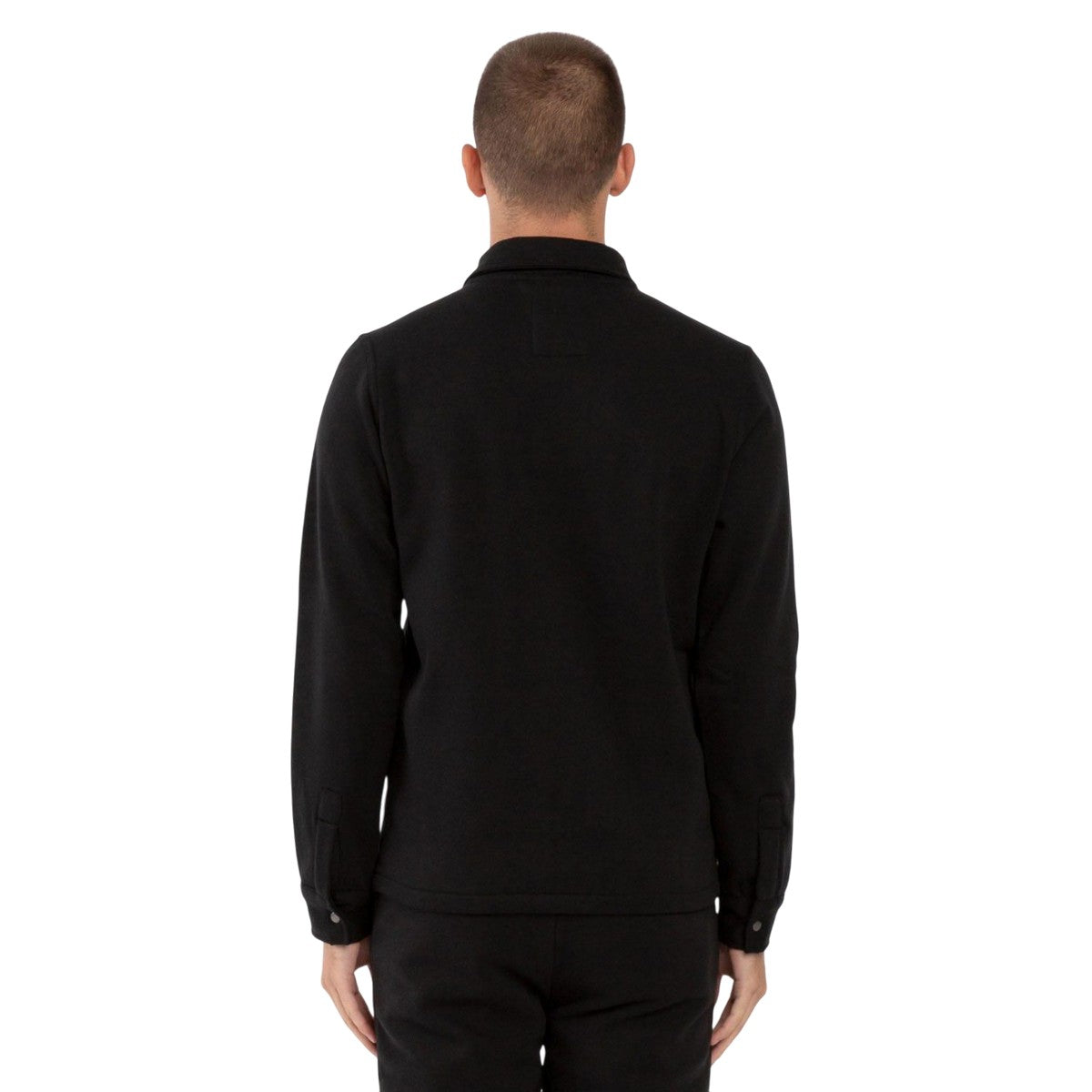 Black - Pack Shot - Luke 1977 Mens Knockhill Zipped Jacket
