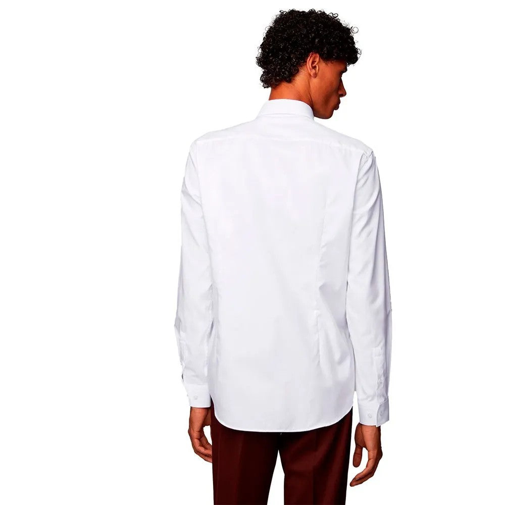 White - Back - Hugo Mens Isko Shirt