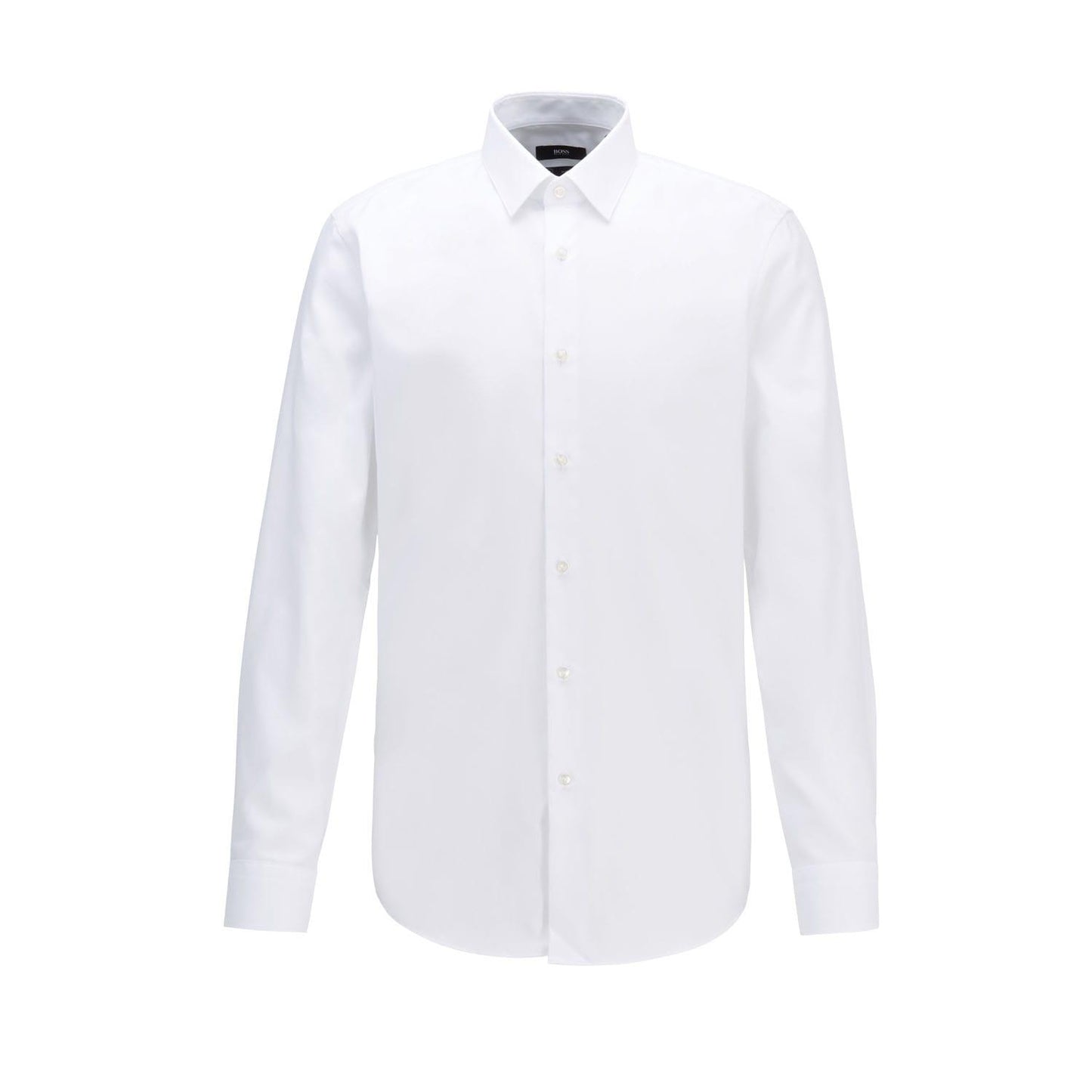 White - Front - Hugo Mens Isko Shirt