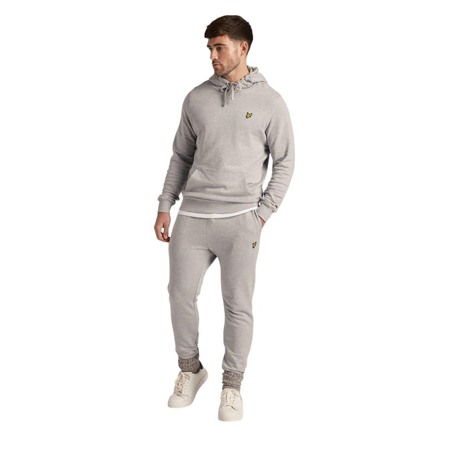 Light Grey - Pack Shot - Lyle & Scott Mens Skinny Jogging Bottoms