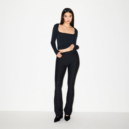 Onyx - Lifestyle - SKIMS Womens Body Skinny Flare Leggings