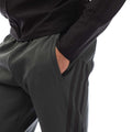 Green - Side - Adidas Mens Future Icons 3 Stripes Jogging Bottoms