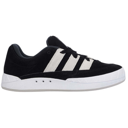 Black-White - Lifestyle - Adidas Mens Adimatic Suede Trainers