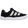 Black-White - Lifestyle - Adidas Mens Adimatic Suede Trainers