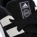 Black-White - Close up - Adidas Mens Adimatic Suede Trainers