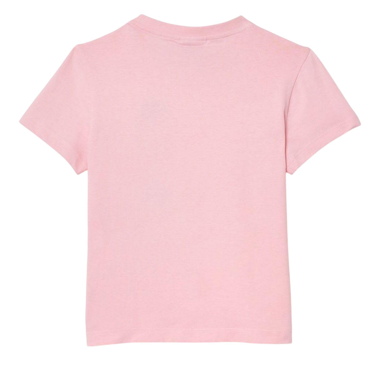 Pink - Back - Lacoste Childrens-Kids Argyle T-Shirt