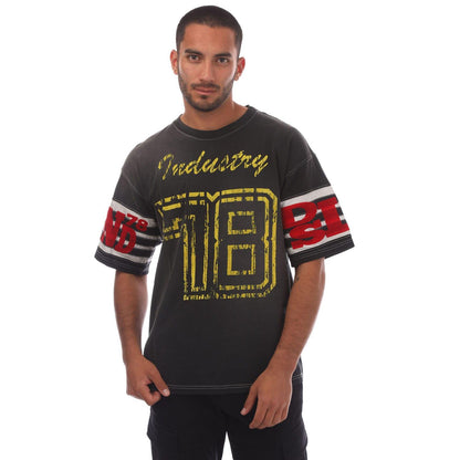 Black - Front - Diesel Mens T-Bost T-Shirt