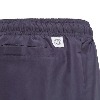 Navy - Side - Adidas Boys Badge Of Sport Classic Swim Shorts