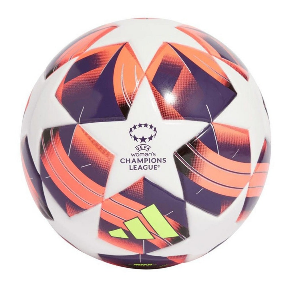 White-Black-Orange - Front - Adidas 2024-25 Group Stage UWCL Mini Football