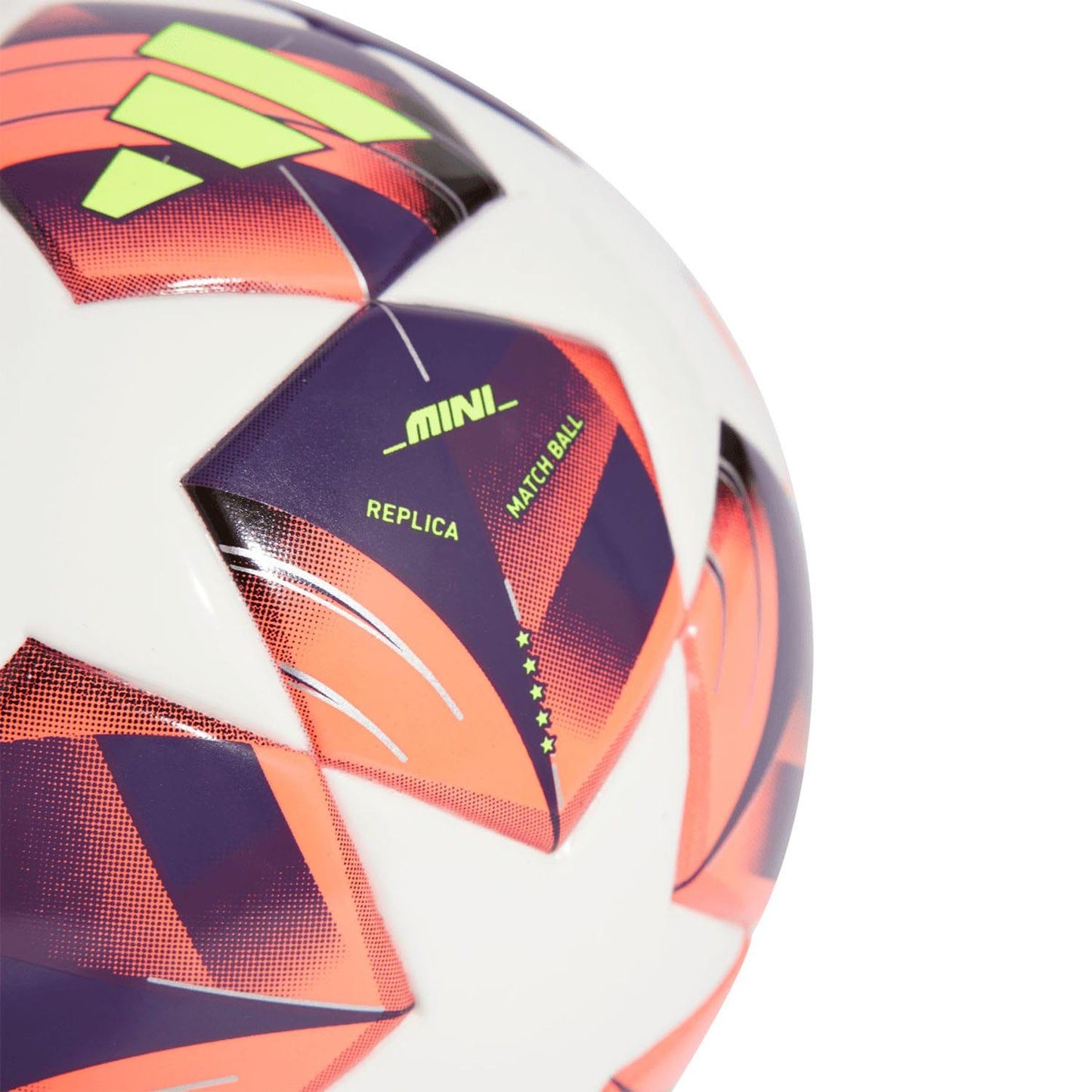White-Black-Orange - Side - Adidas 2024-25 Group Stage UWCL Mini Football