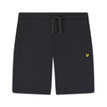 Gunmetal - Front - Lyle & Scott Childrens-Kids Cotton Sweat Shorts