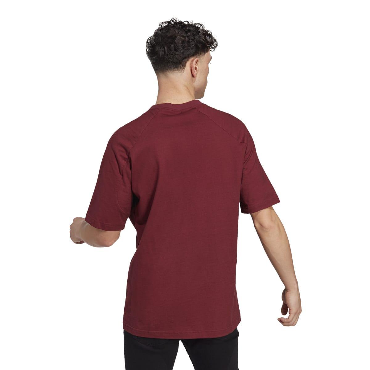 Red - Back - Adidas Mens Designed 4 Gameday T-Shirt
