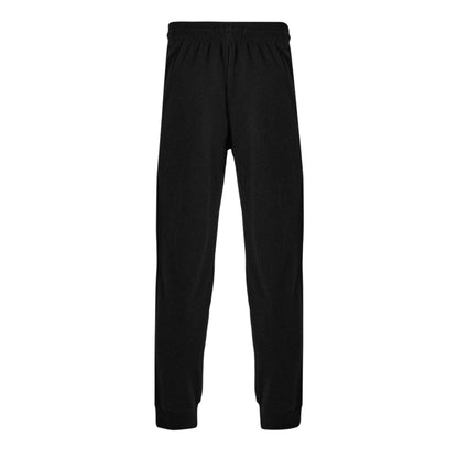 Black - Back - Emporio Armani Mens French Terry Embroidered Logo Regular Joggers