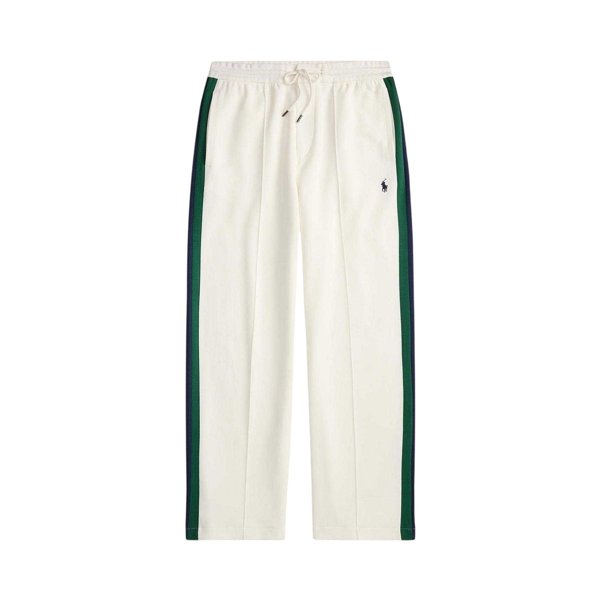 White - Front - Ralph Lauren Mens Embroidered Logo Relaxed Fit Joggers
