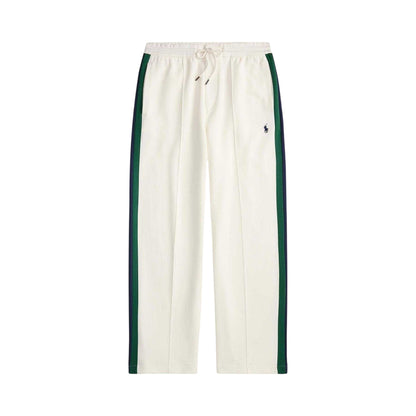 White - Front - Ralph Lauren Mens Embroidered Logo Relaxed Fit Joggers