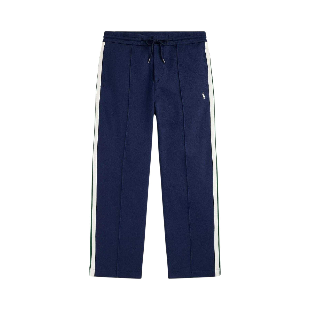 Navy - Front - Ralph Lauren Mens Embroidered Logo Relaxed Fit Joggers