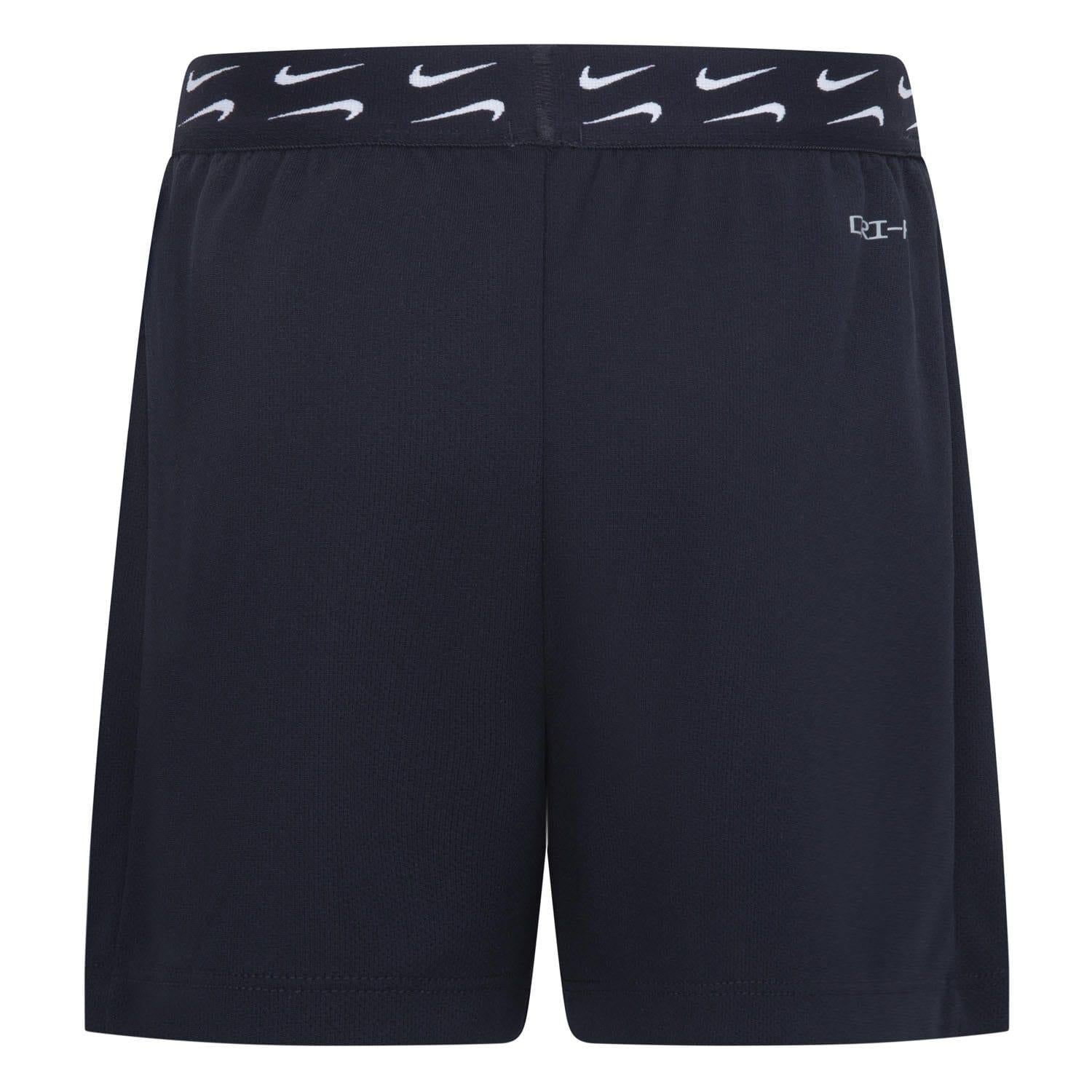 Black - Back - Nike Girls Dri-FIT Trophy Shorts