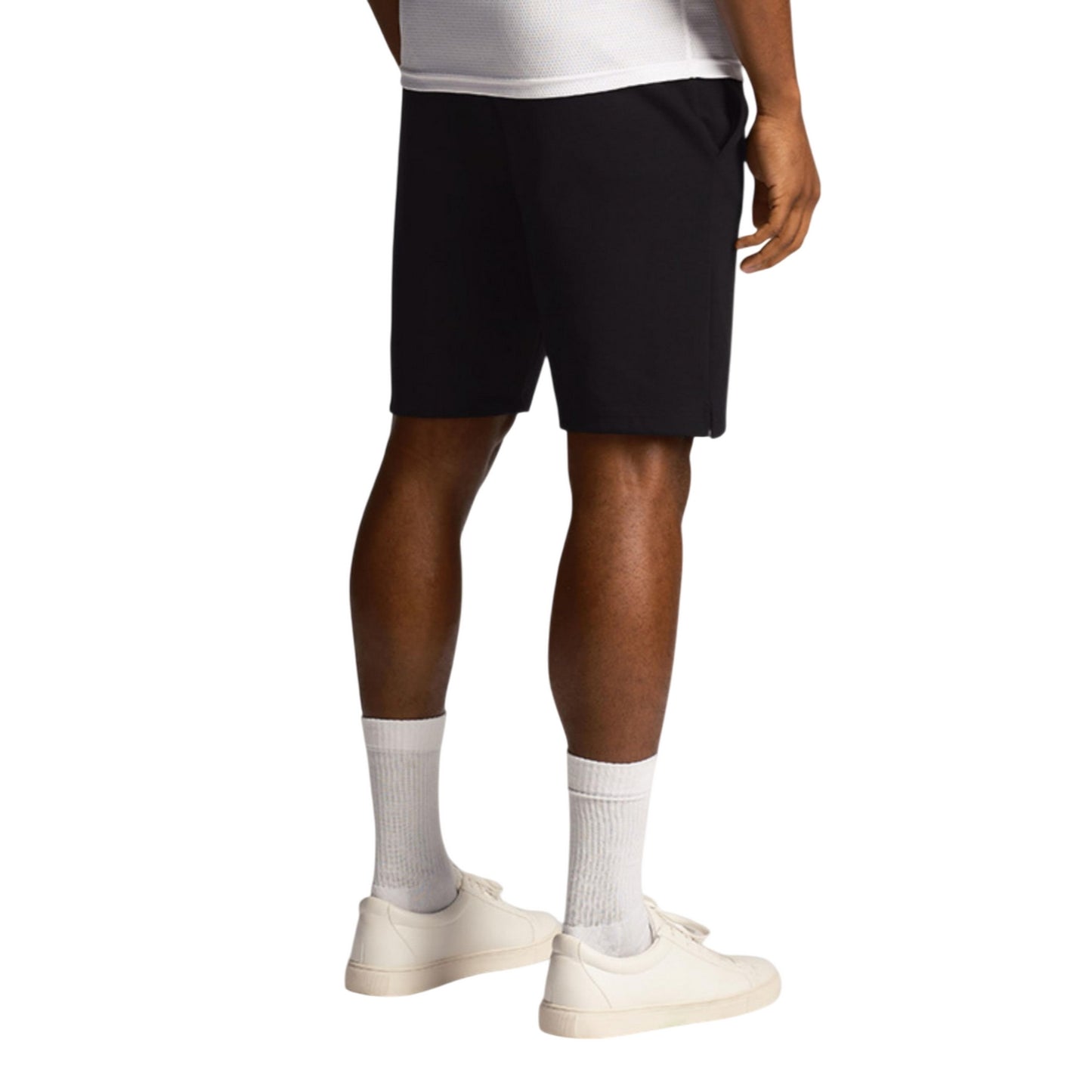 Black - Back - Lyle & Scott Boys Logo Swim Shorts