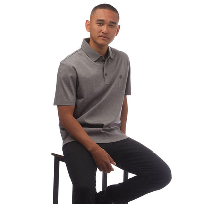 Grey - Lifestyle - Boss Mens C-Parris Monogram Polo Shirt