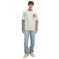 White - Pack Shot - Hugo Mens Nufloro Logo T-Shirt