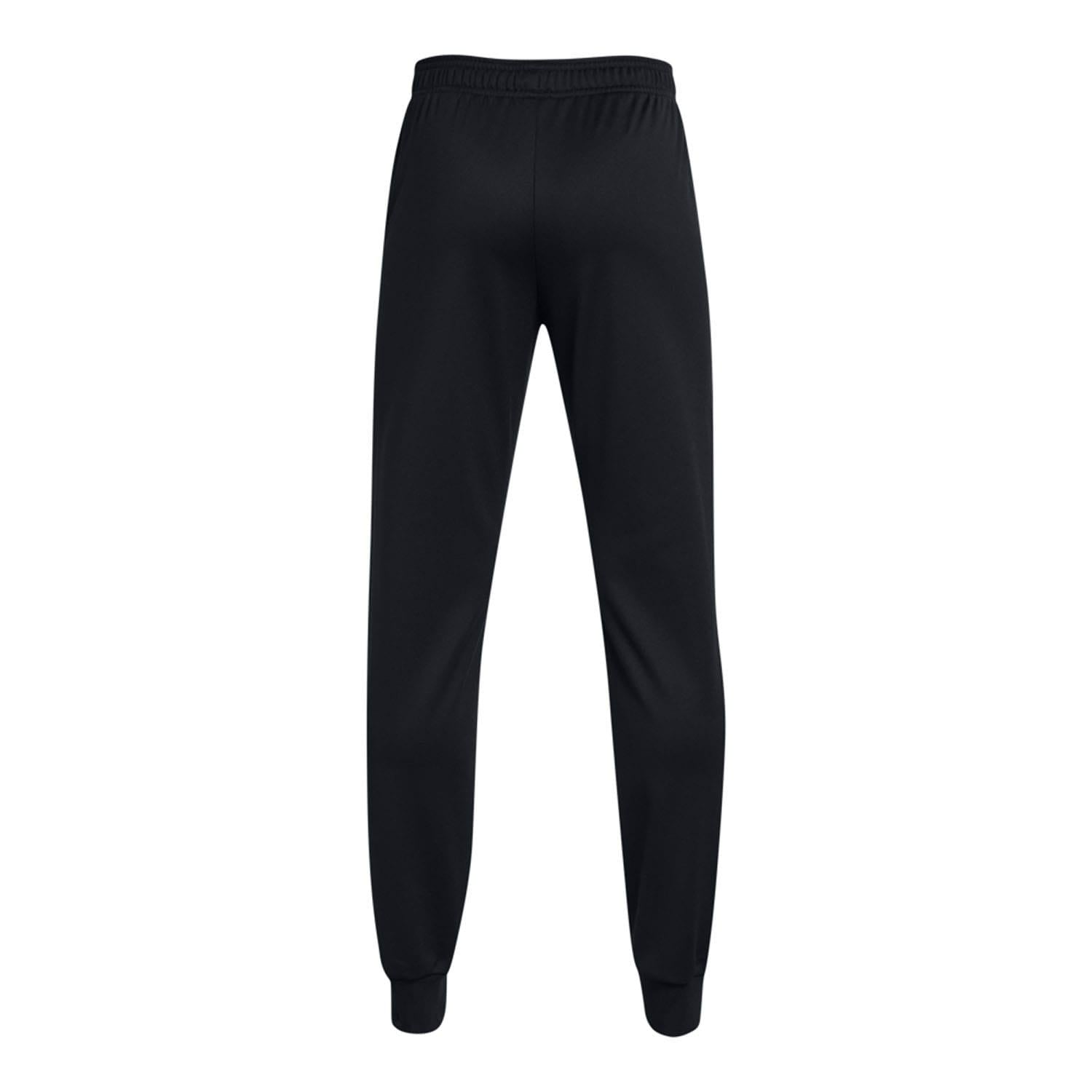 Black - Back - Under Armour Childrens-Kids Brawler 2.0 Tapered Jogging Bottoms
