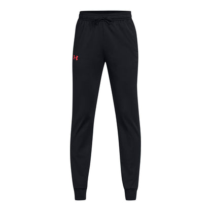Black - Front - Under Armour Childrens-Kids Brawler 2.0 Tapered Jogging Bottoms