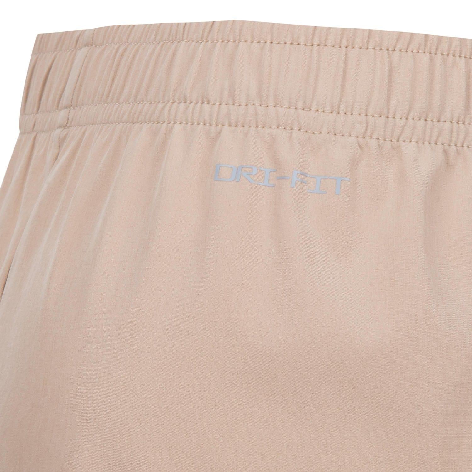 Beige - Close up - Nike Childrens-Kids Hazy Rays Woven Shorts