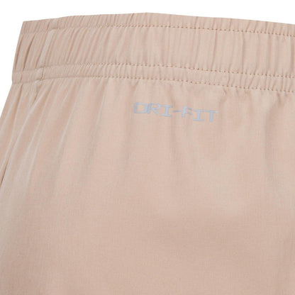 Beige - Close up - Nike Childrens-Kids Hazy Rays Woven Shorts