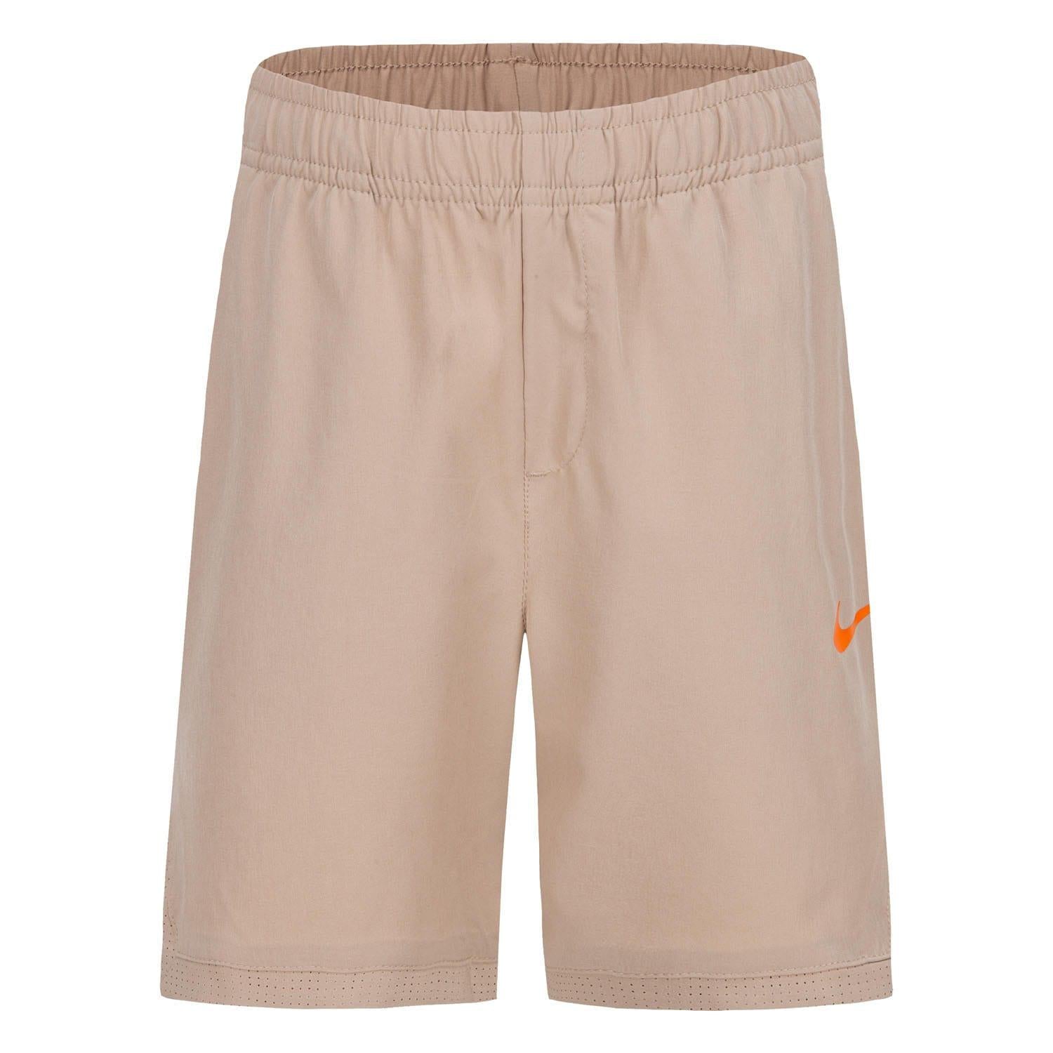 Beige - Front - Nike Childrens-Kids Hazy Rays Woven Shorts
