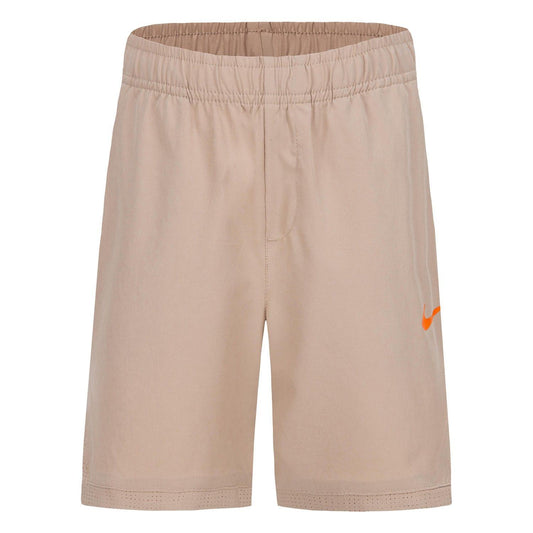 Beige - Front - Nike Childrens-Kids Hazy Rays Woven Shorts