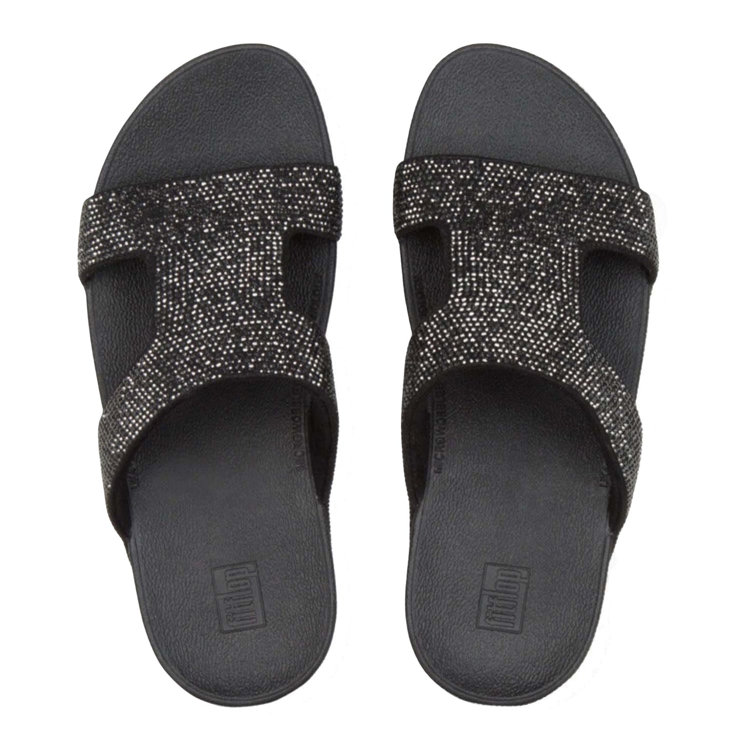 Black - Lifestyle - Fit Flop Womens-Ladies Marli Sliders