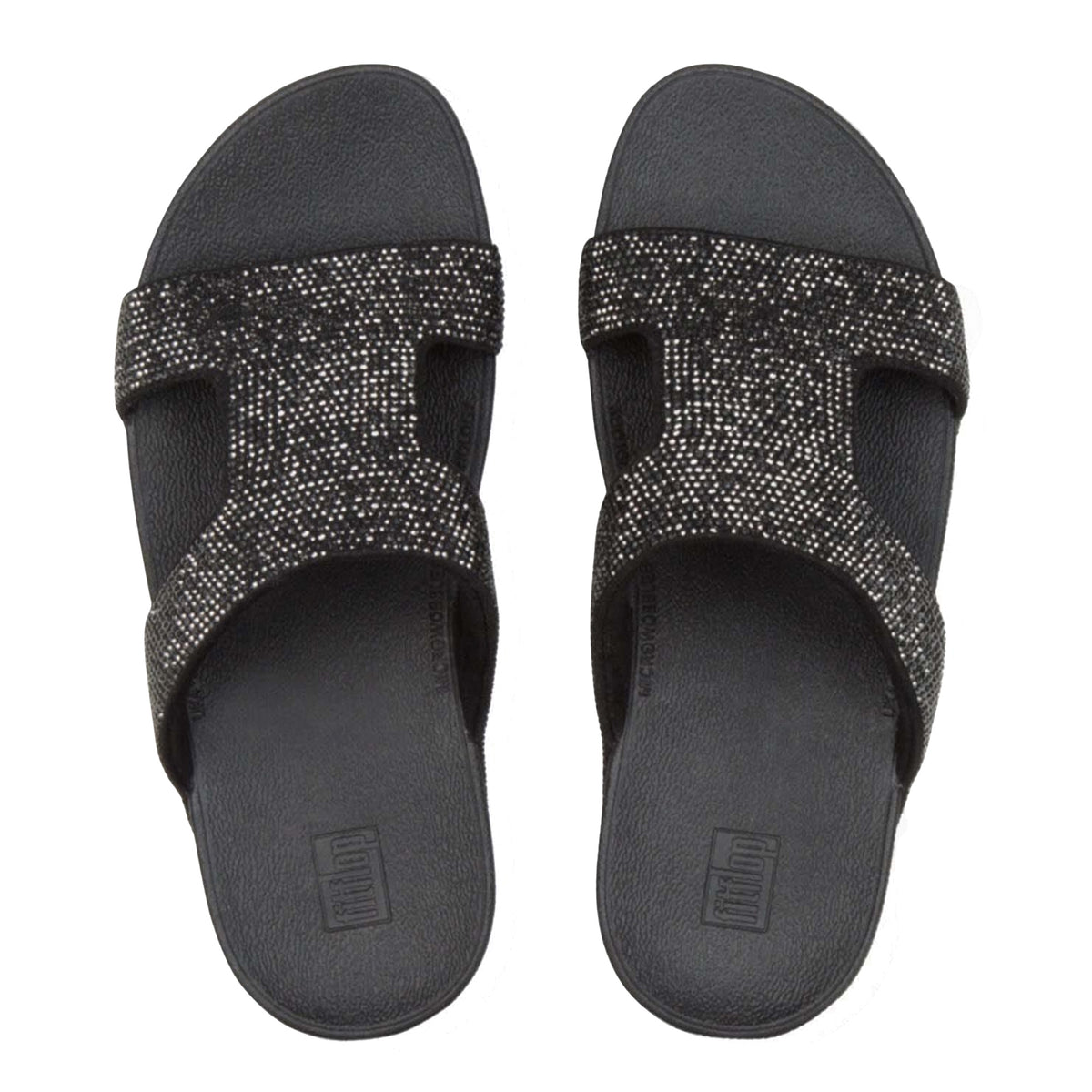 Black - Lifestyle - Fit Flop Womens-Ladies Marli Sliders