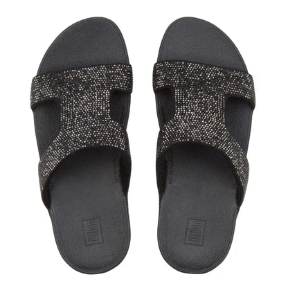 Black - Lifestyle - Fit Flop Womens-Ladies Marli Sliders