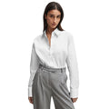 White - Lifestyle - Boss Womens-Ladies Naomi X Cotton Bodysuit
