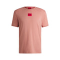 Pink - Front - Hugo Mens Diragolino T-Shirt