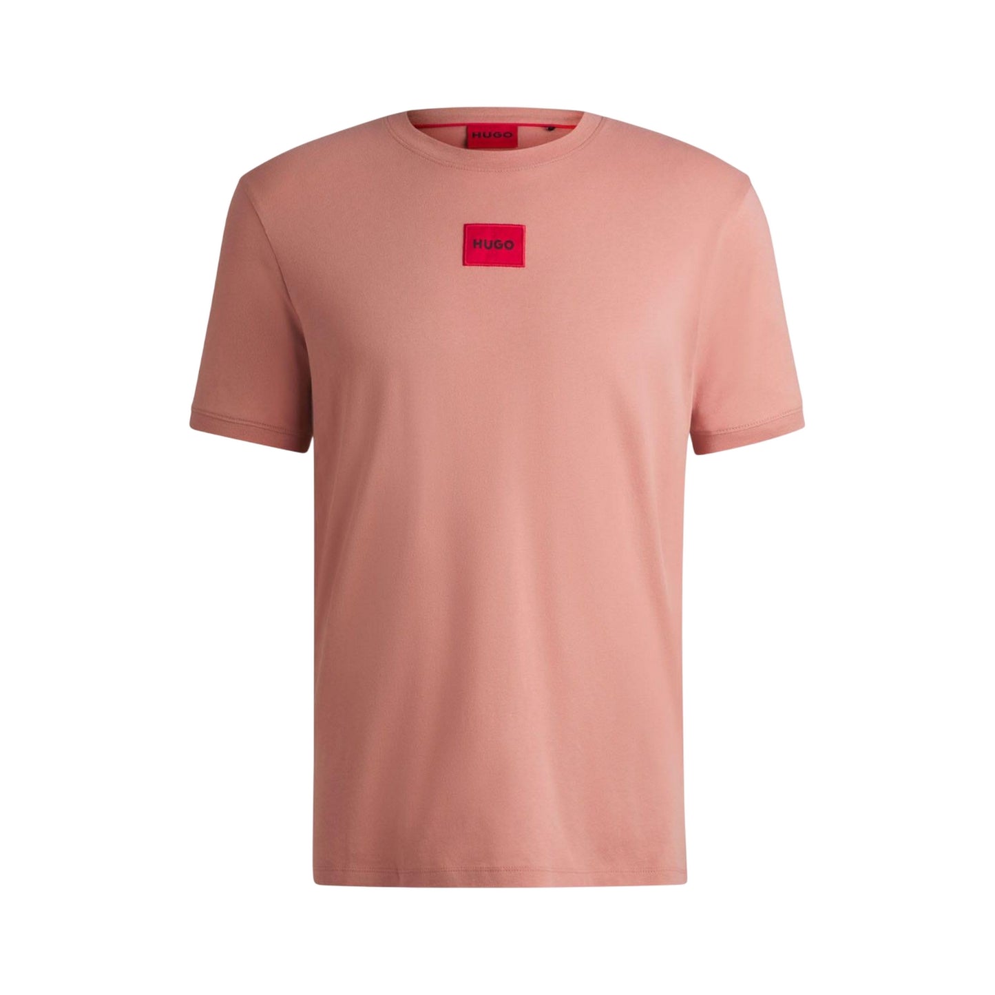 Pink - Front - Hugo Mens Diragolino T-Shirt