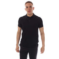 Black - Front - Tom Ford Mens Pique Tennis Polo Shirt