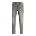 Light Grey - Front - Levis Womens-Ladies 711 Double Button Skinny Jeans
