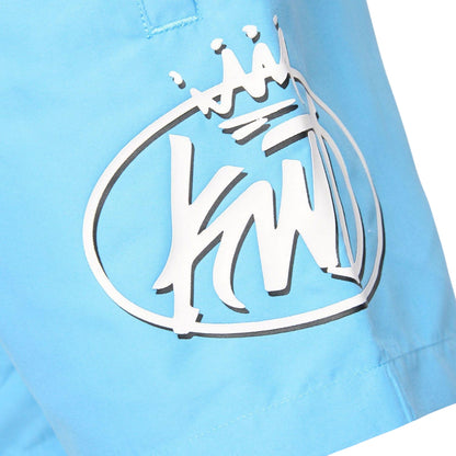Sky Blue - Side - Kings Will Dream Childrens-Kids Soap Swim Shorts