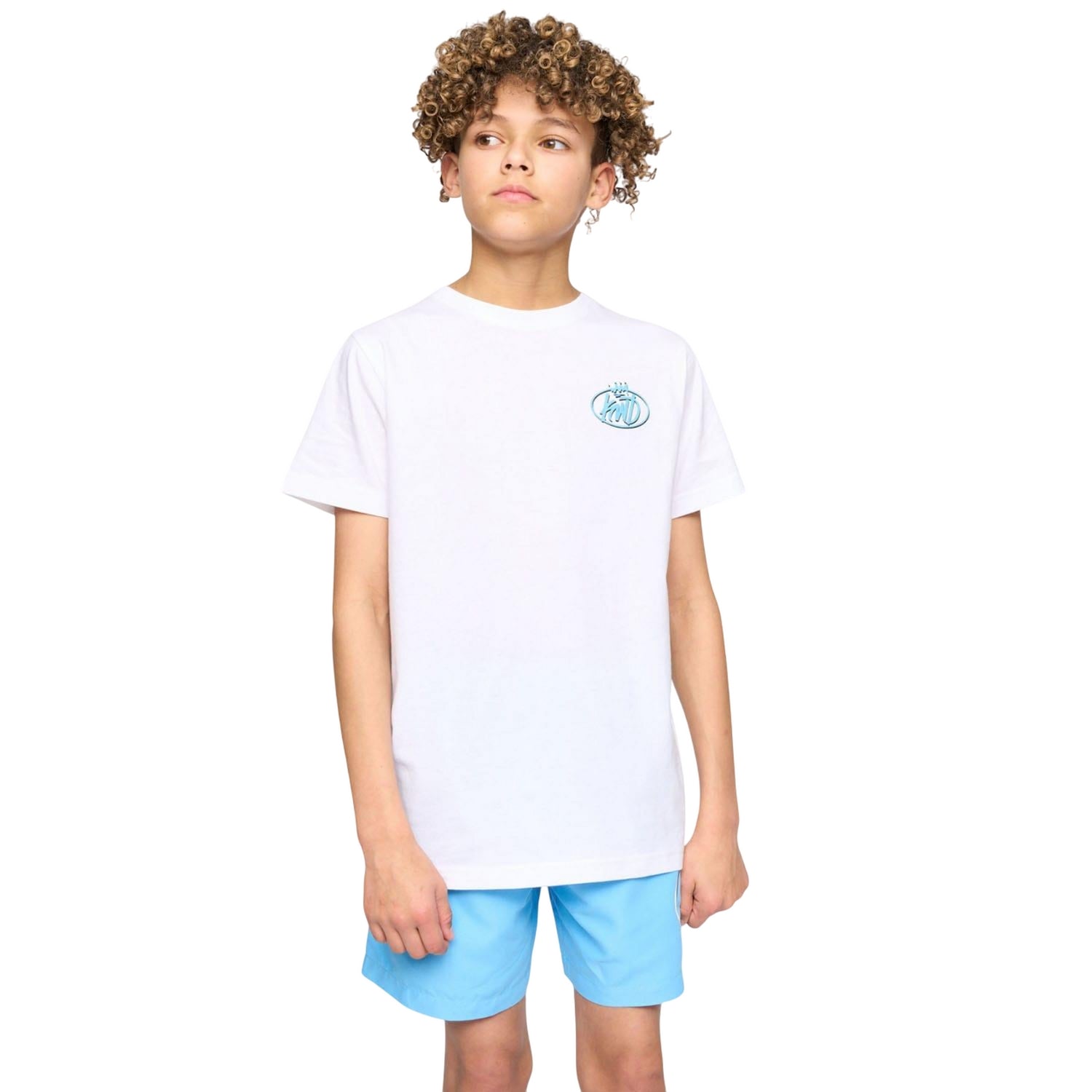 Sky Blue - Lifestyle - Kings Will Dream Childrens-Kids Soap Swim Shorts