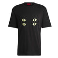 Black - Front - Hugo Mens Dombreo T-Shirt