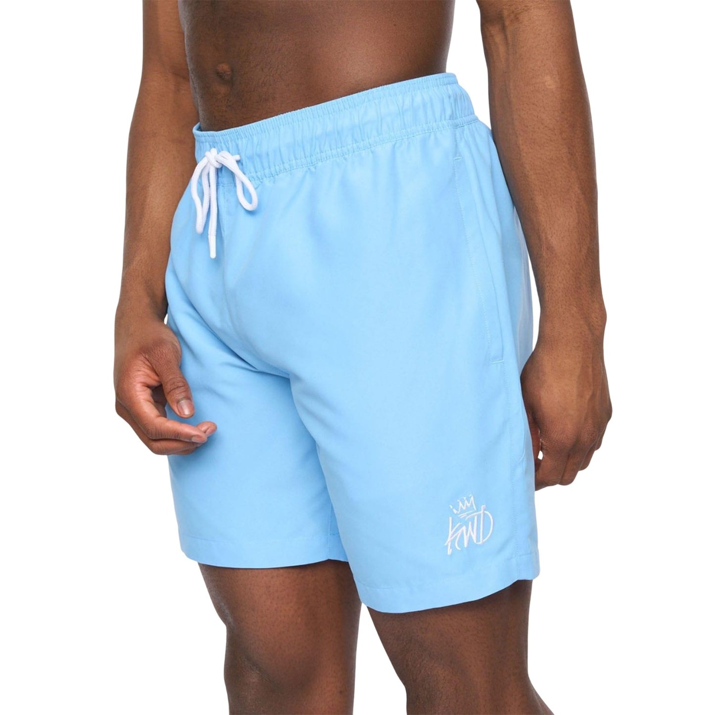 Sky Blue - Side - Kings Will Dream Mens Crosby 2.0 Swim Shorts