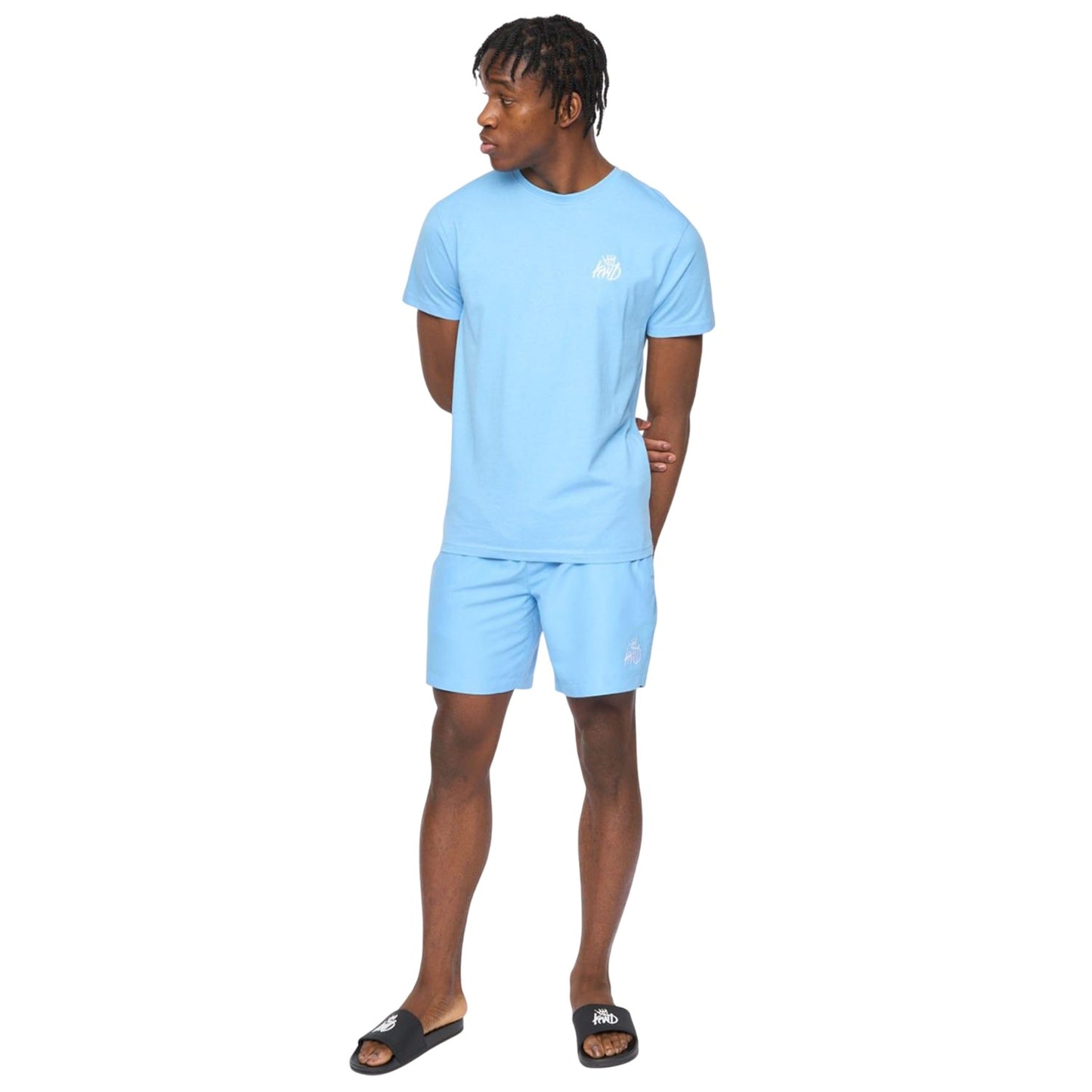 Sky Blue - Pack Shot - Kings Will Dream Mens Crosby 2.0 Swim Shorts