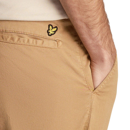 Beige - Side - Lyle & Scott Mens Anfield Chinos