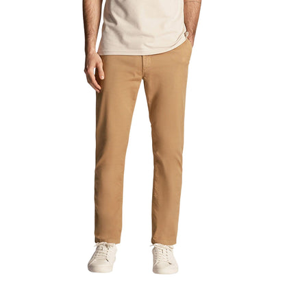 Beige - Front - Lyle & Scott Mens Anfield Chinos